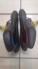 A PAIR NAMCO SYSTEM 23 SEAT OF DOWNHILL BIKERS