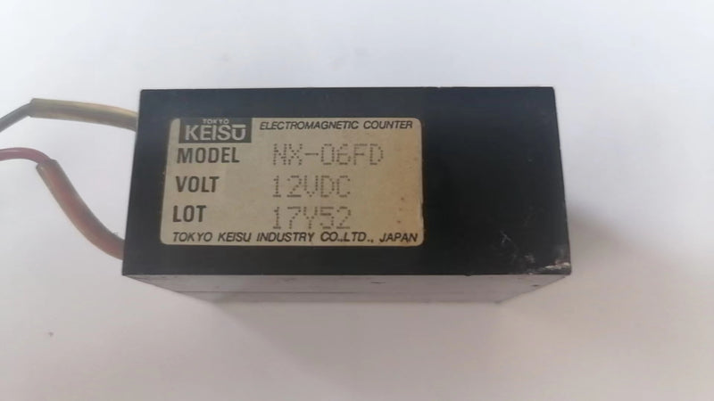 arcade cabinet meter(KEISU NX-06FD)