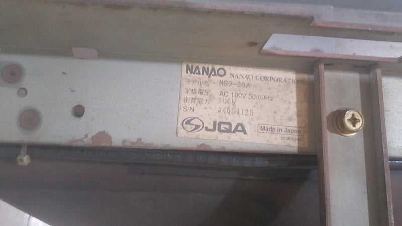 Nanao MS9-29 CHASSIS+ toshiba A86KJU96X tobe with frame/bracket.small burn