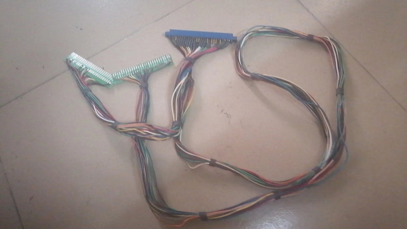 original jamma  two cabs in one jamma board play wiring harness. 180cm long