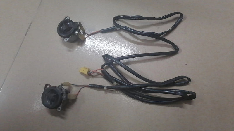 mini sega arcade 2x speakers with wiring harness from model working