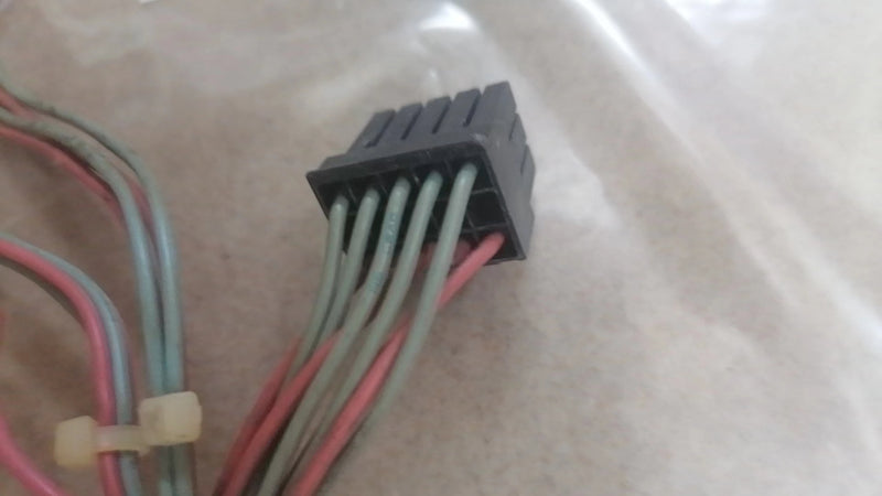 arcade sega power cord wiring harness(15 pin male black to 3x 2pin female)