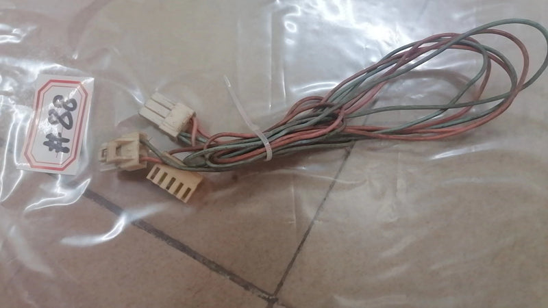 arcade power wiring harness( 2x 3pin male & 4 pin female)