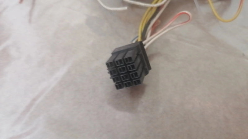astro city  power supply  plug harness (12 pin black fale )