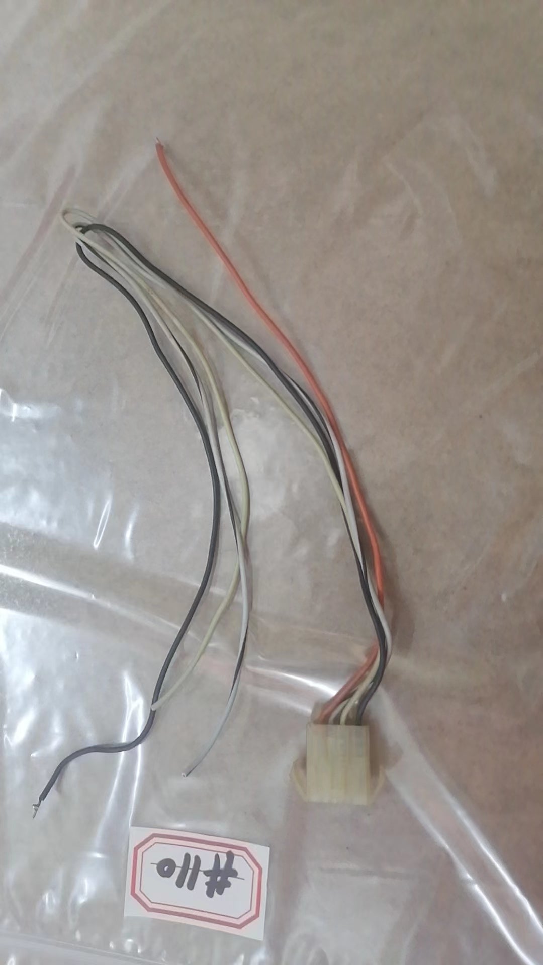 arcade plug wiring harness( 4 pin female) #110