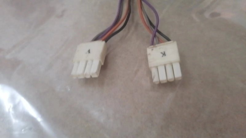 arcade wiring harness ( 2x 4 pin male) #111