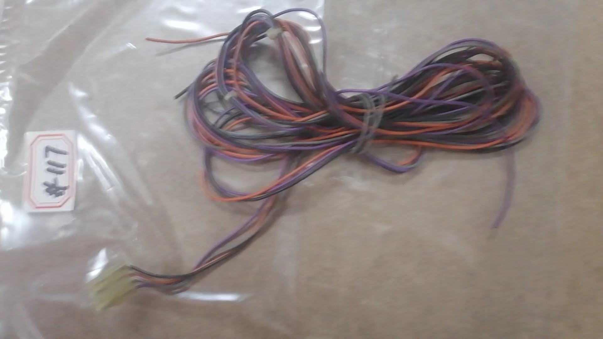 arcade plug wiring harness( 4 pin male) #117