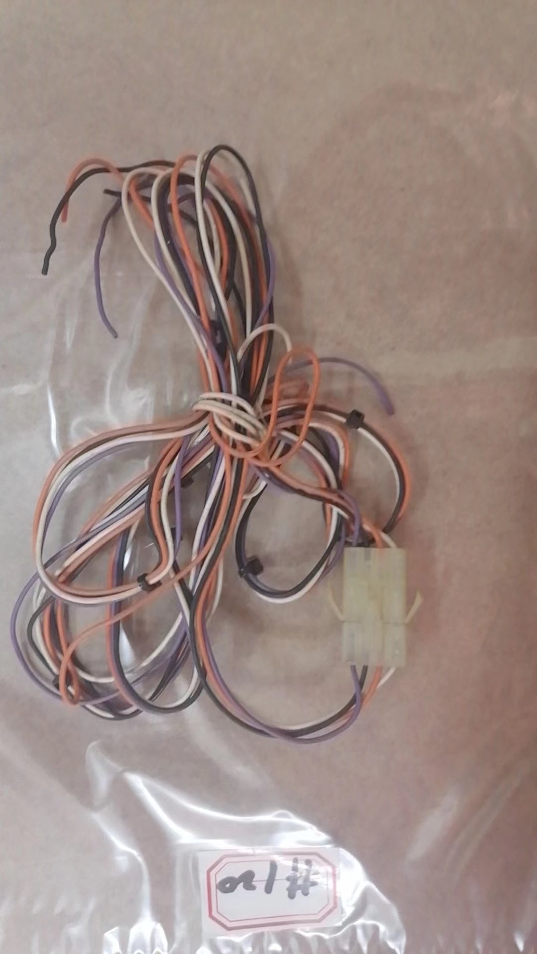 arcade plug wiring harness ( 4 pin male & female) #120