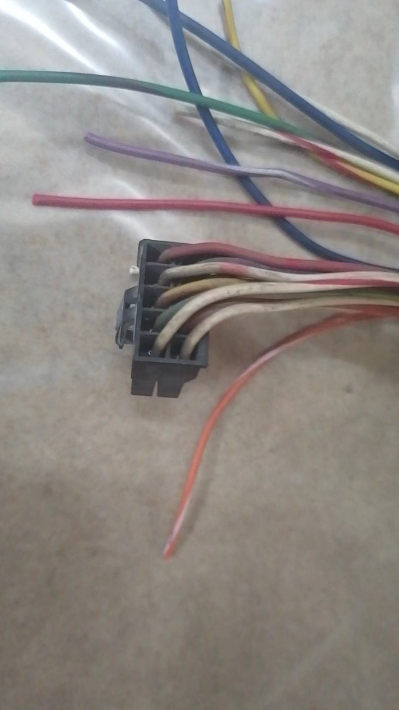 arcade power code plug ( 10 pin male black) #130