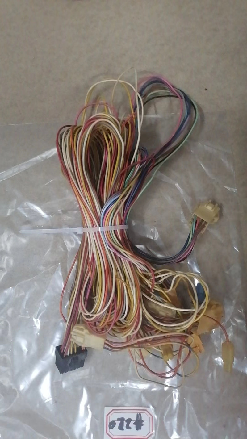 Sega model system wiring harness