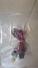 sega arcade plug wiring harness ( 15 pin & 9 pin male black & 3 pin female)