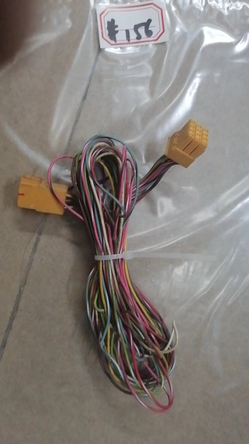 arcade extension cord wiring harness( 12 pin & 12 pin  yellow)