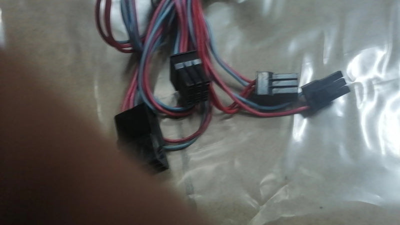 arcade wiring harness( 10x black plugs)