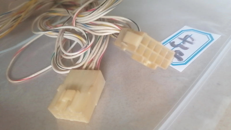 sega astro buttons 4.5.6 extension cord  arcade wiring harness