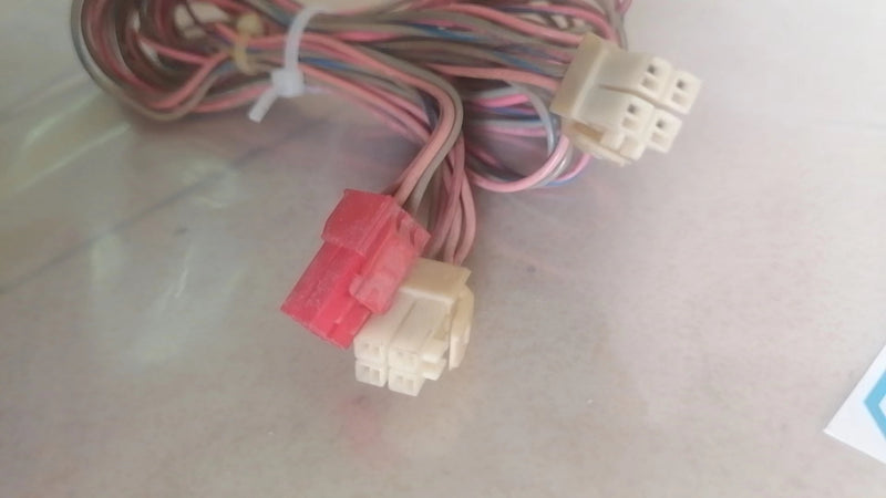 sega 3x 4 pins male  arcade wiring harness