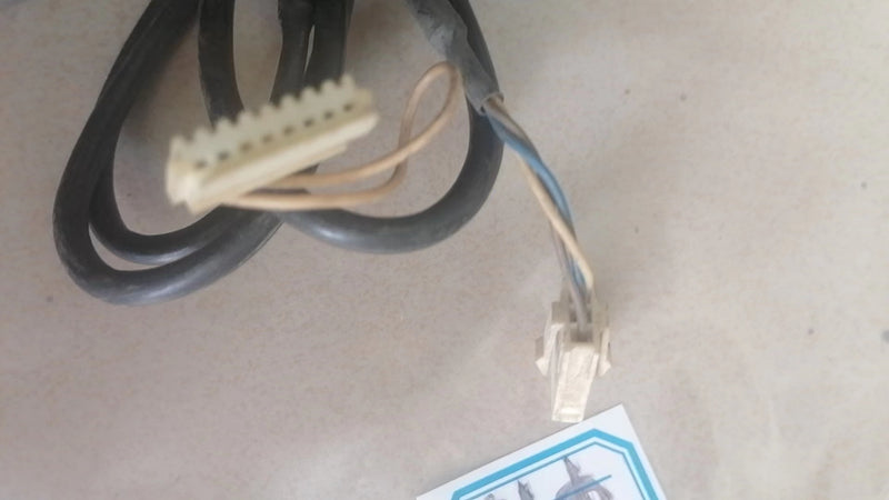 sega arcade power code wiring harness (8 pin & 3pin male)