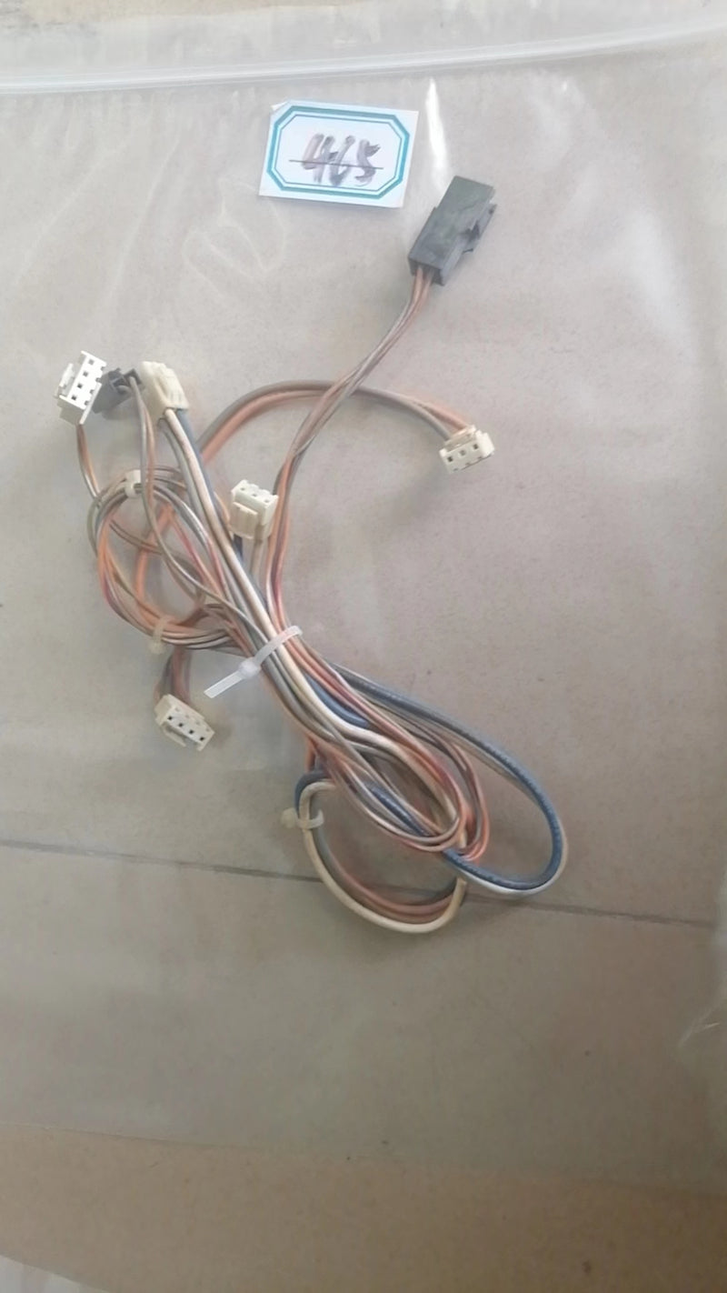 sega arcade 3 pins power code wiring harness