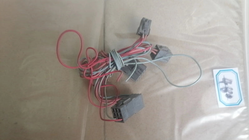 sega arcade power wiring harness ( 9,8,6 pins)