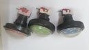 lot 3  New 63mm Illuminated Round Dome Arcade Button