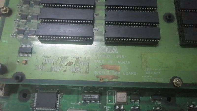 sega model 3 1.5 step  Virtua Striker 2 Version '98 mother board.working