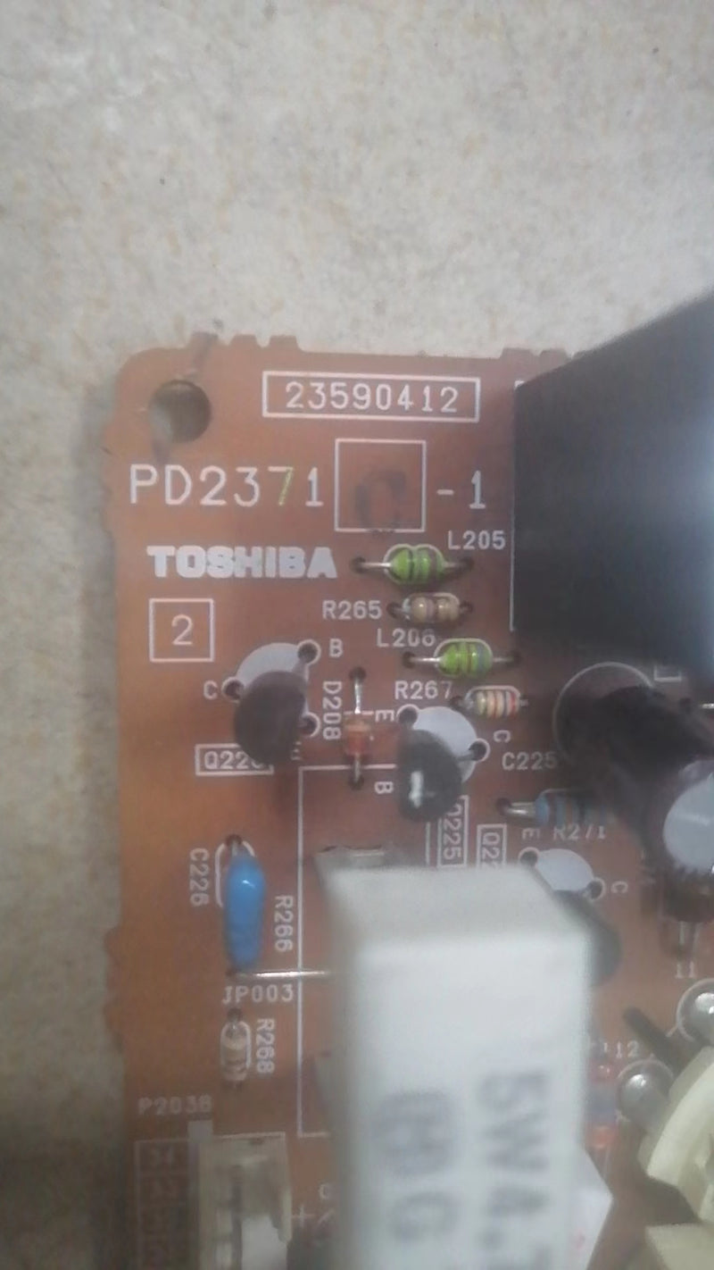 Toshiba chassis PD2367  Socket .WORKING