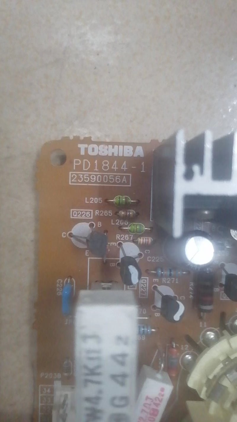 Toshiba chassis PD1843  Socket .WORKING
