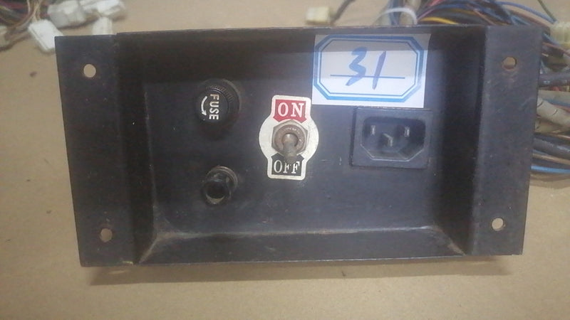unknown arcade cab power cord box