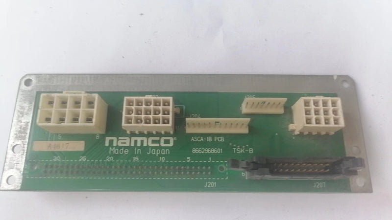Namco ASCA-1B PCB, Filter Board w/ metal base . WORKING