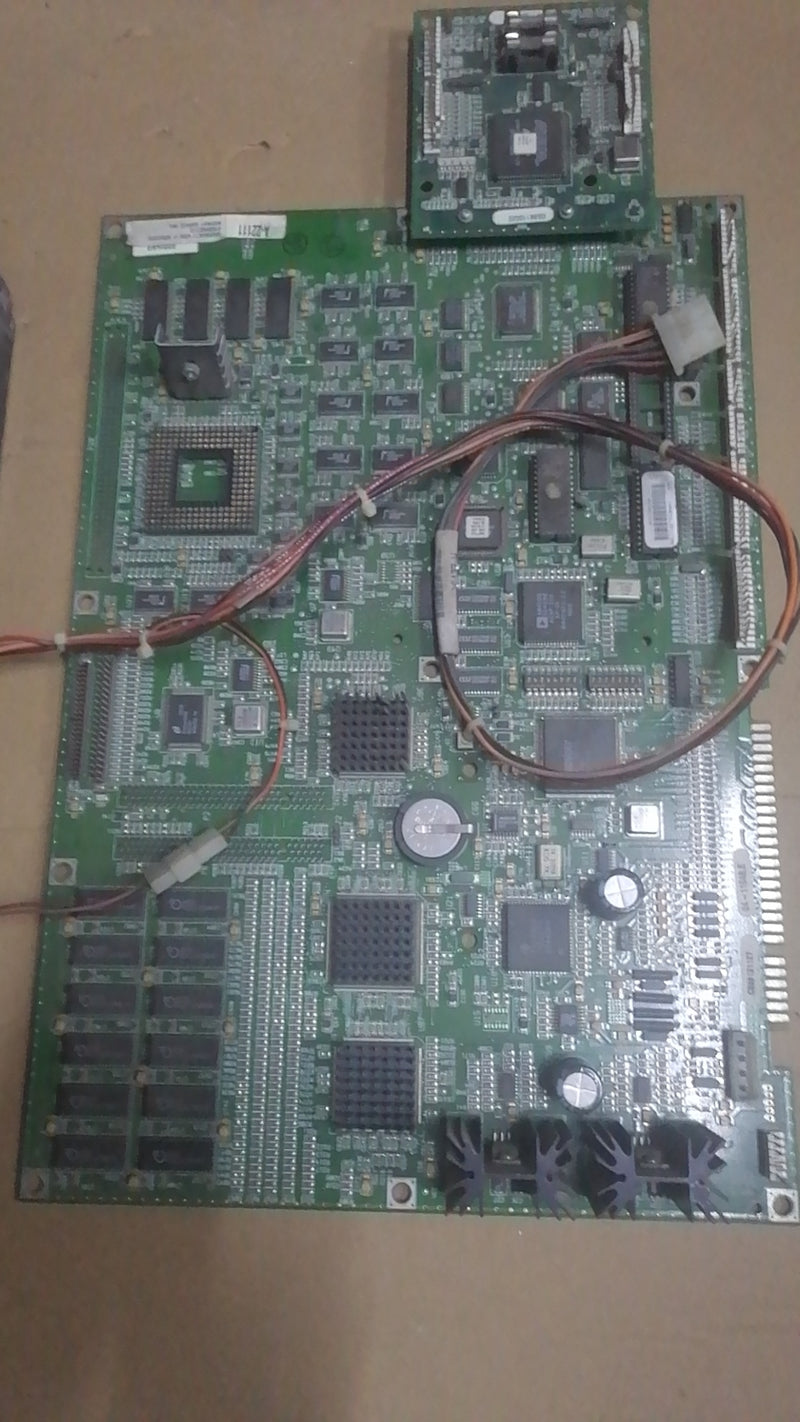 Midway Seattle pcb board w/ GUN CONTROL PCB .not tested. look lost CPU