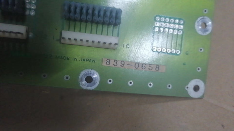Sega I/O Board 837-8936-91 w/Filter and Wiring Harness working