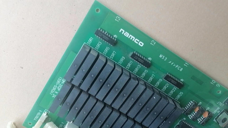 NAMCO M53 MAIN PCB w/FILTER,SWITCH, WIRE.