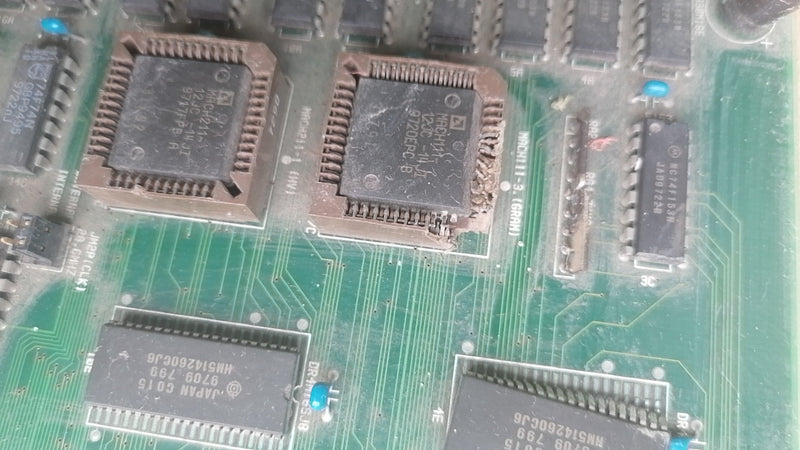 KONAMI GQ750 PWB(A3) BROKEN PCB .PARTS ONLY