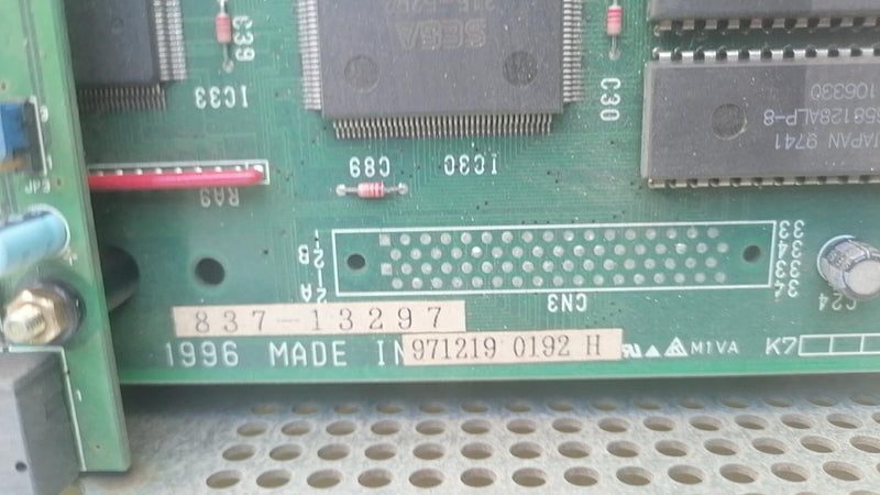 unknown sega 1996 mother  board. untested