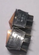 USED OMRON A8A-216-1.Panel Mount, Snap-In. SWITCH ROCKER DPST 16A 125V