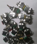 USED  SUNMULON DHM-1. 250V.125V 3A. SQUARE BUTTONS. WORKING