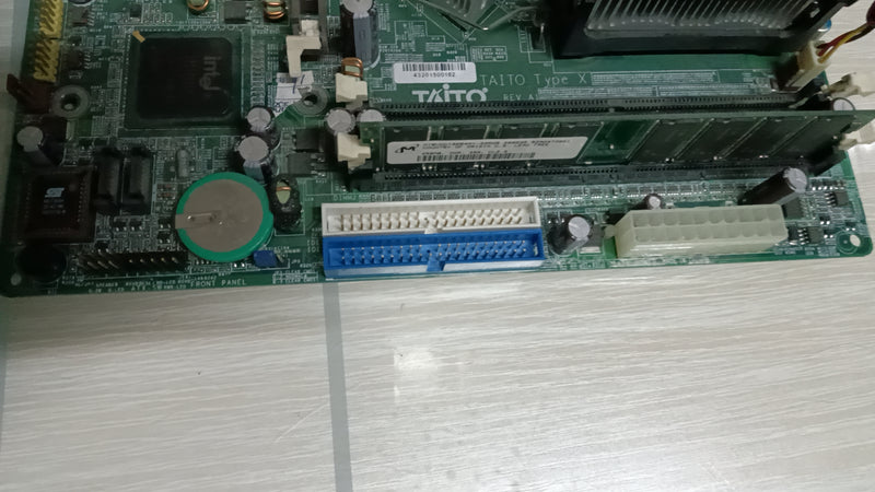 Taito Type X Mother Board w/CPU. ROM . Arcade PCB. working