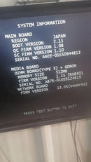 SEGA CHIHIRO TYPE 3  MAXIMUM TUNE 2 VER B MOTHER BOARD.TESTED WORKING