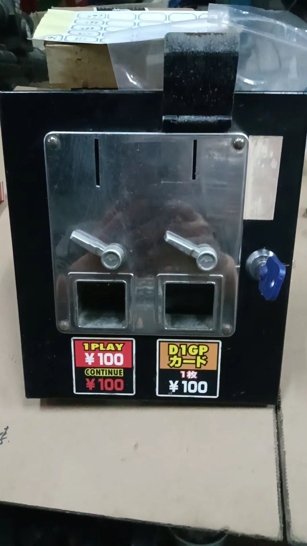 TAITO D1GP ARCADE MACHINE COIN DOOR .