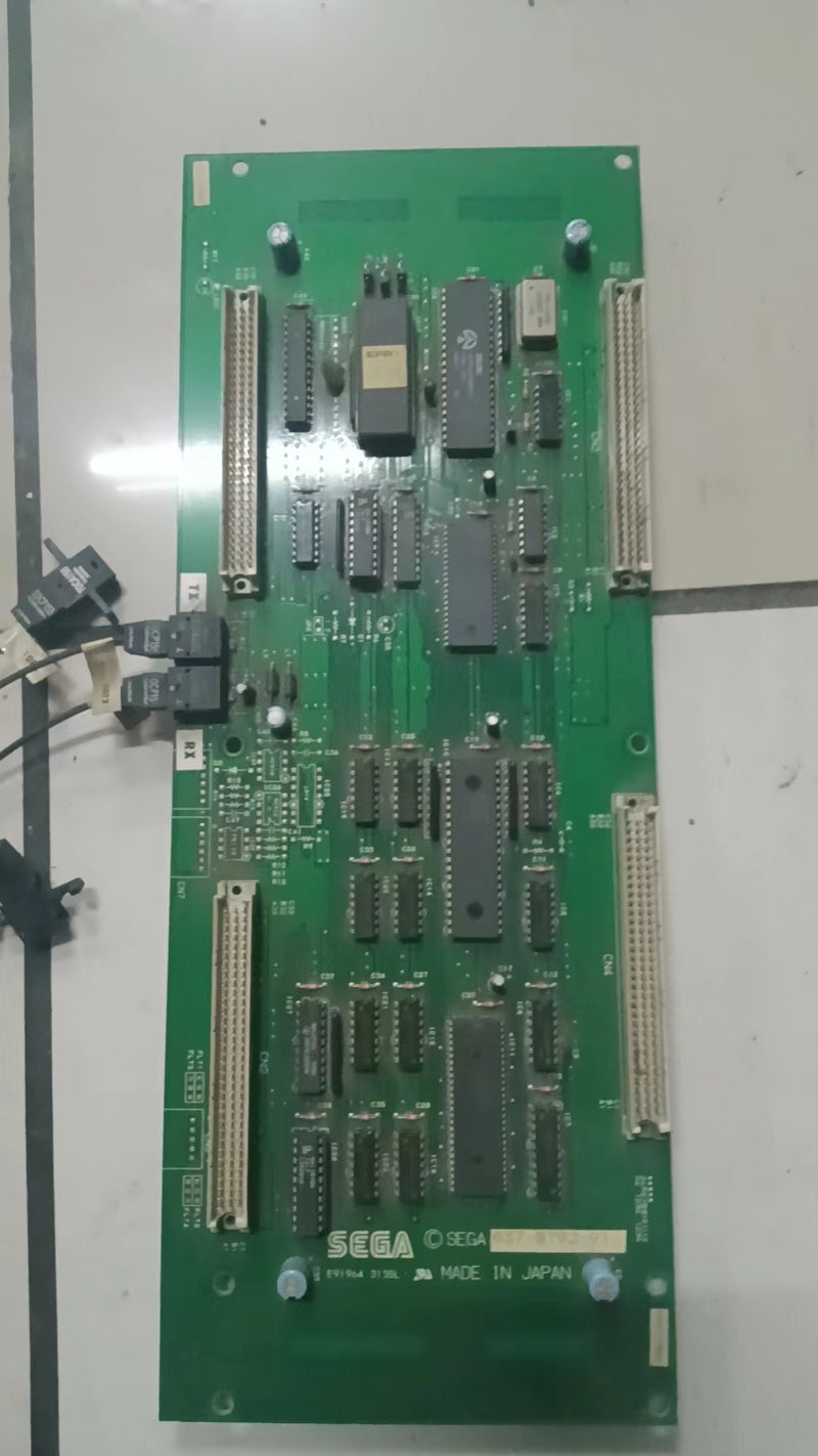 Sega Out Runners Communications Board w/optical fiber  working