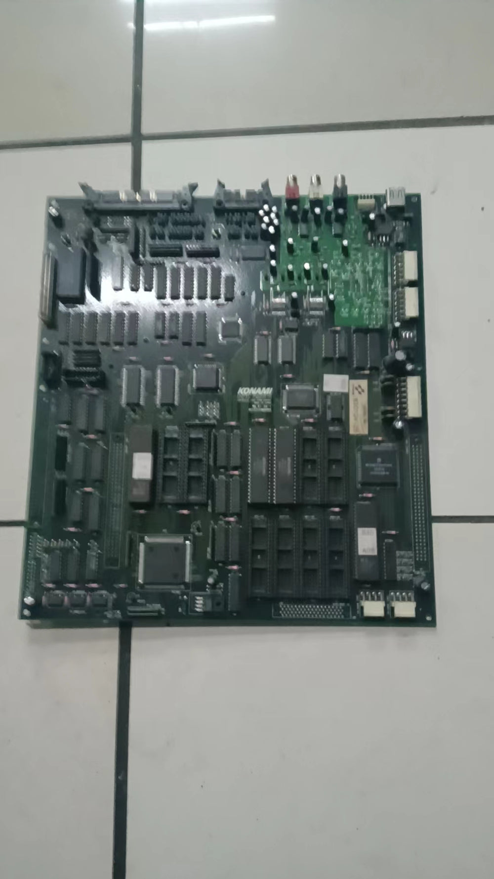 konami Silent Scope GN715 PWB (A)A Board working