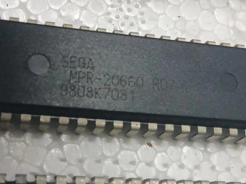 A LOT 36 SEGA CHIPS. USED WORKING