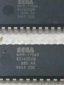 A LOT 39 SEGA CHIPS. USED WORKING
