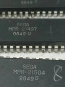 A LOT 39 SEGA CHIPS. USED WORKING