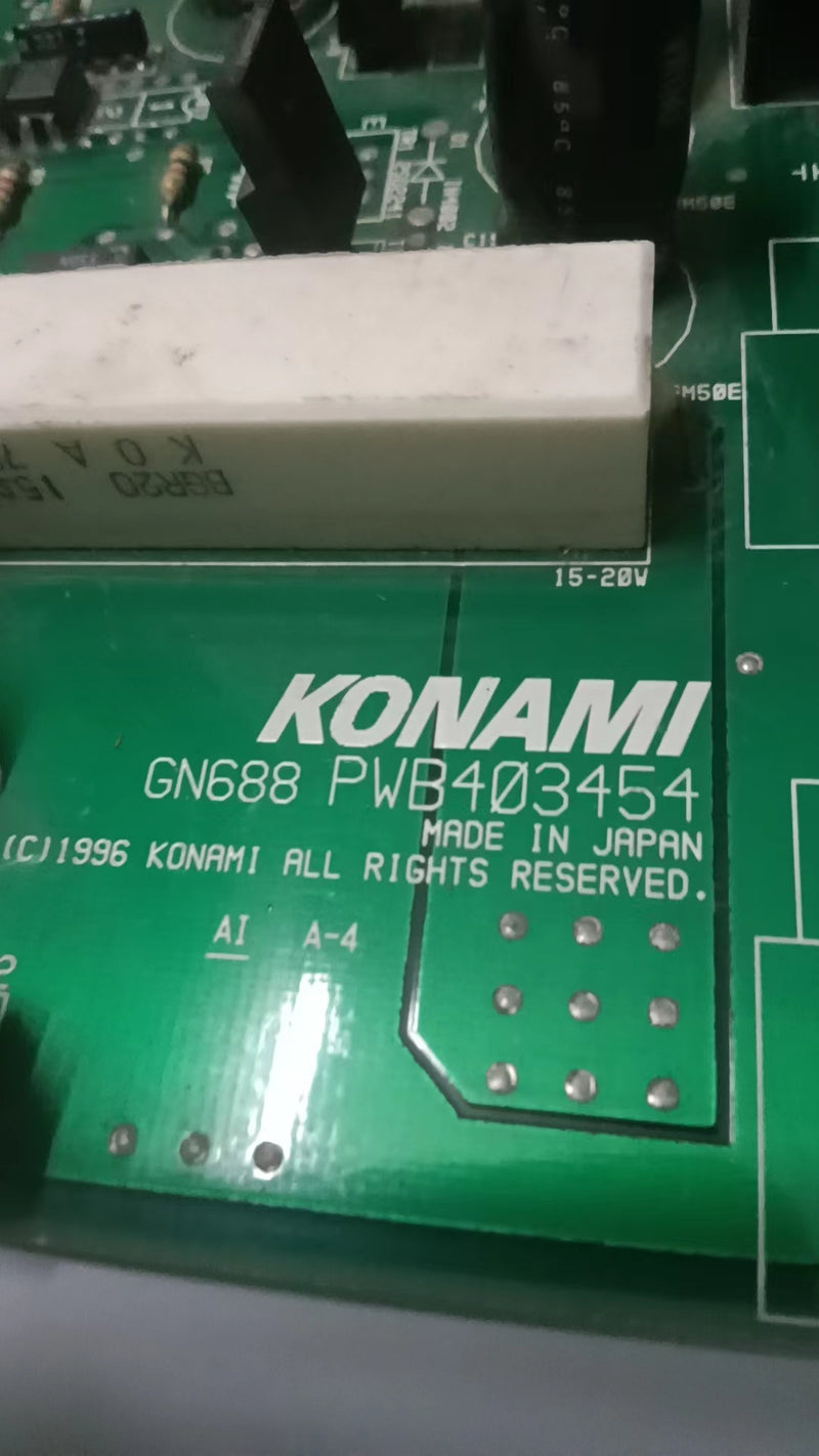 Konami Drive Board GN 688 PWB 403454 .working