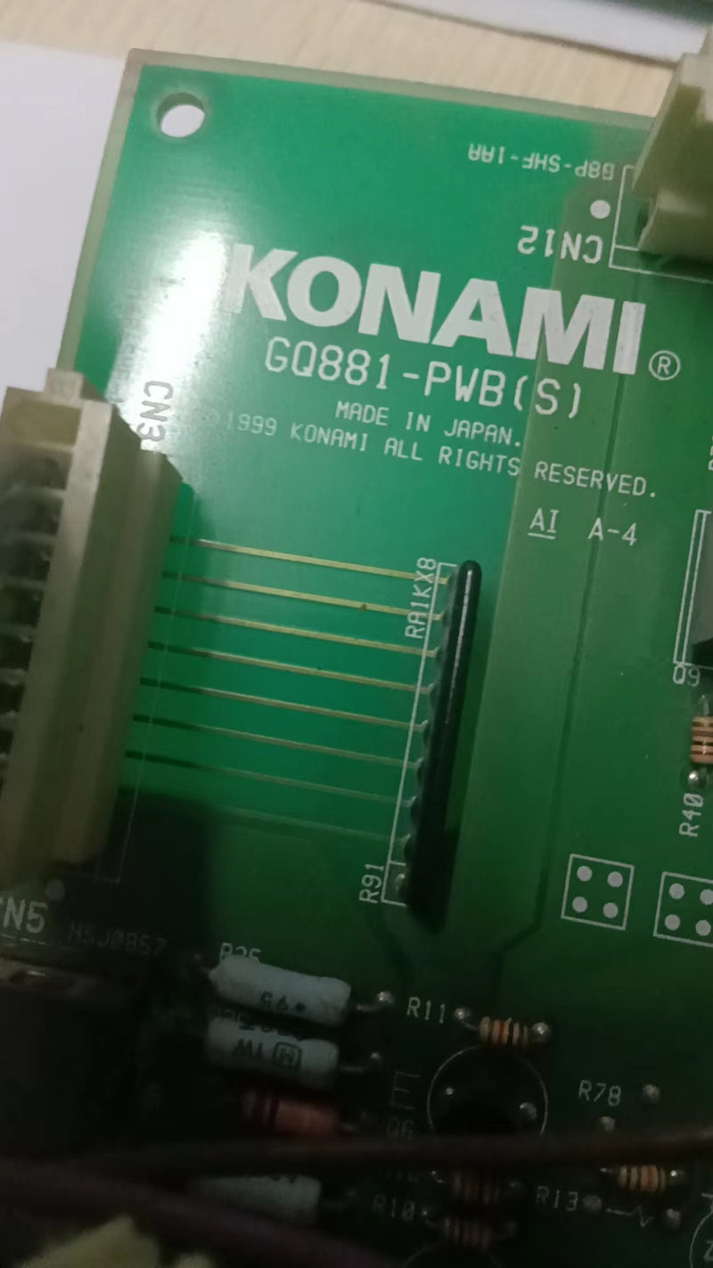 Konami Drum Mania Amp Board W/GQ881-PWB(S) Works
