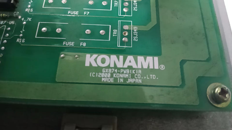 konami GX874-PWB(K)A I/O BOARD