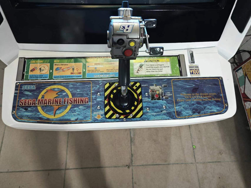 Sega Bass Fishing Arcade Game ,working