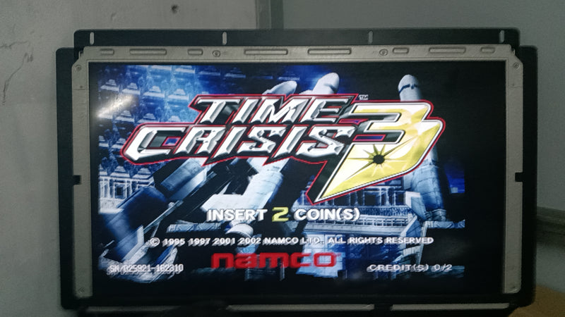 NAMCO SYSTEM 246 TIME CRISIS 3 MOTHER BOARD w/DISK & KEY WORKING