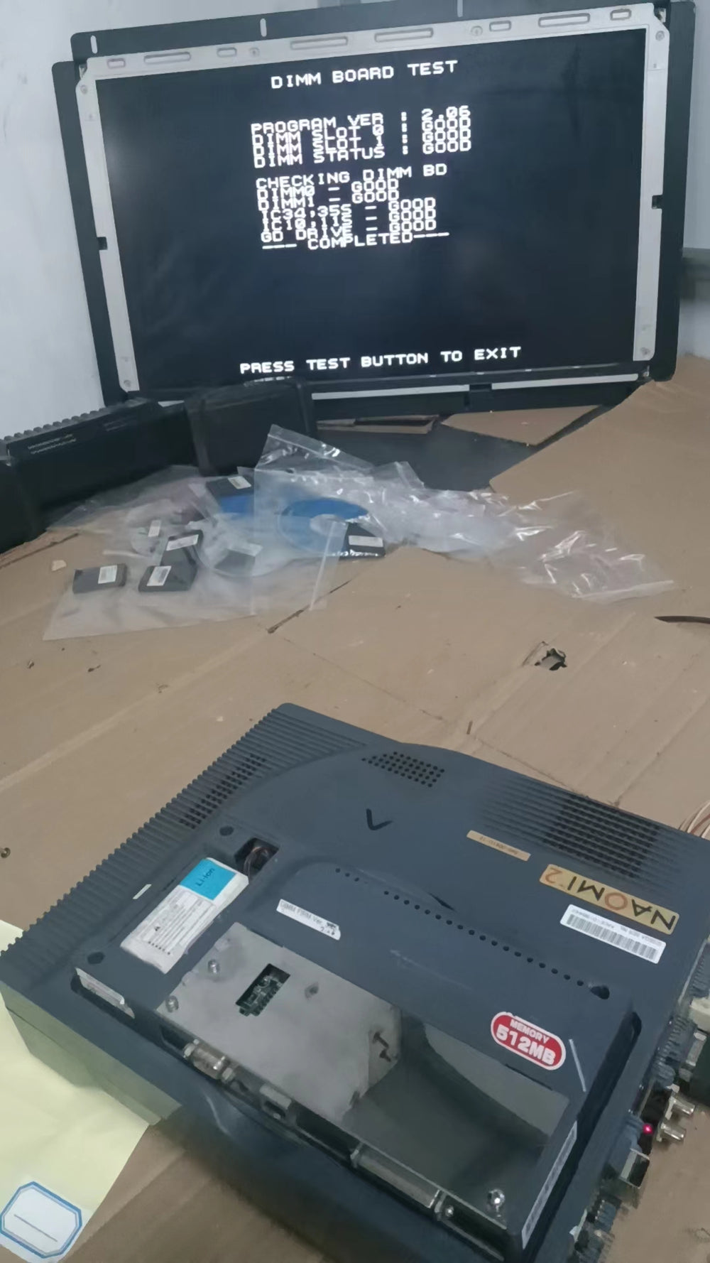 NAOMI NET DIMM 2.06 Ver 256MB WORKING