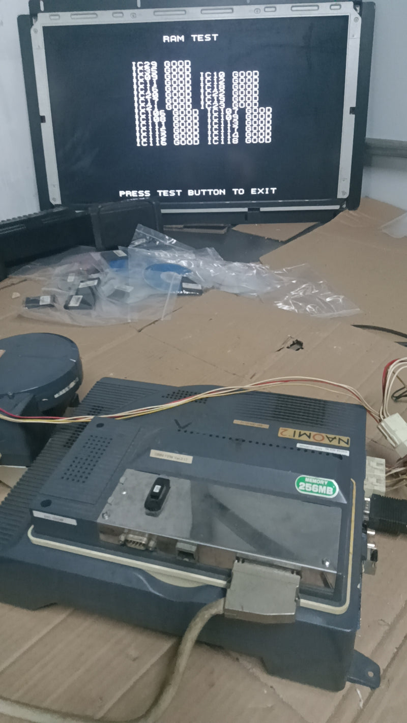 SEGA NAOMI 2 MOTHER BOARD WORKING